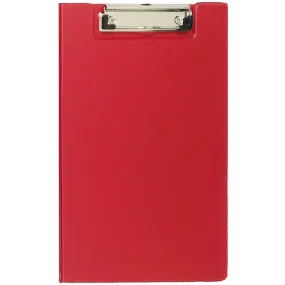 Clip Folder with Low Profile Clip A4 Size PVC Red