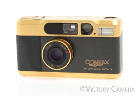 Contax T2 Gold Point-and-Shoot 35mm Camera w/ 38mm f2.8 Lens -Nice in Box-