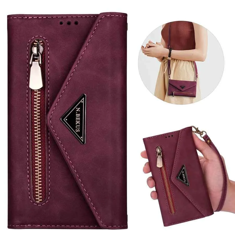 Cute Phone Cases For Huawei P40, P30, P20 Lite, Pro P Smart 2019, and Mate series - Leather Wallet Cover - TSP383