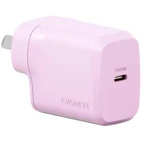 Cygnett Charge and Connect 20W USB-C PD Wall Charger (Pink)