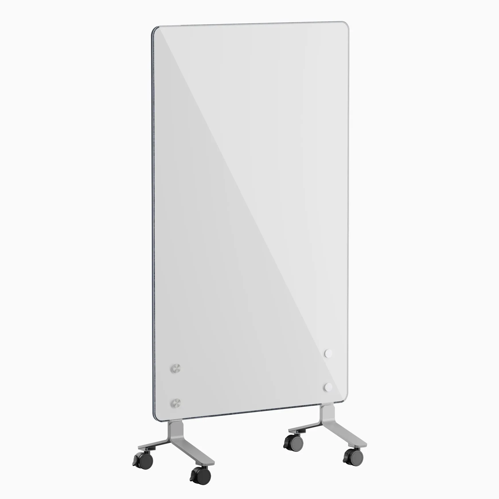 Desky Collaborative Mobile Whiteboard   Pinboard Combo