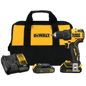 DeWalt DCD708C2 ATOMIC 20V MAX Brushless Compact 1/2" Drill/Driver Kit