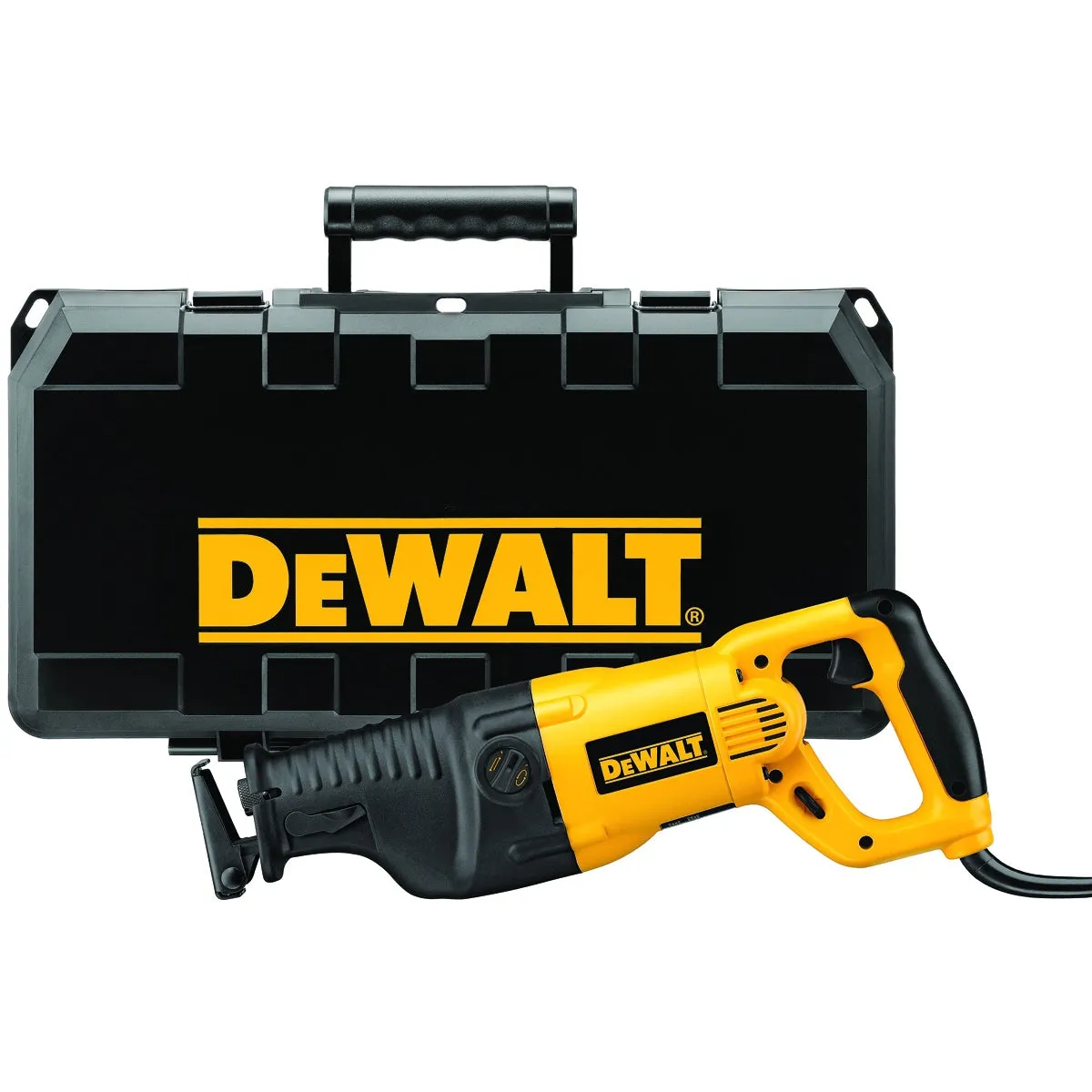 DeWALT DW311K Corded 13A Reciprocating Saw Kit (Includes Carrying Case)