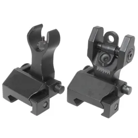 ECHO 1 Full Metal M4 / M16 Flip-up Front & Rear Combat Sight Set