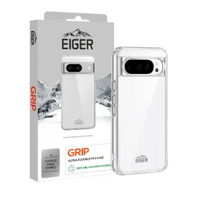 Eiger Grip Case for Google Pixel 9/9 Pro in Clear