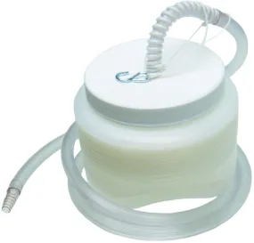 Fecal Collector with 5 ft. Tubing 1 Gallon