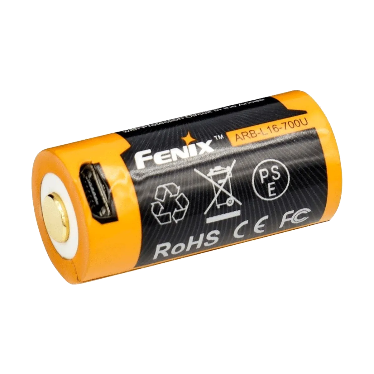 FENIX ARB-L16-700U BUILT-IN USB RECHARGEABLE BATTERY