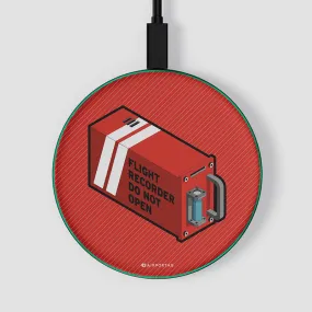 Flight Recorder Box Isometric - Wireless Charger