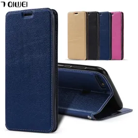 For Huawei Honor 7C 7A Case Luxury PU Leather   Silicon Back Cover Case For Huawei Honor 7C Pro / 7A Pro Case Wallet Flip Cases