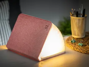 Ging-Ko Large Fabric Smart Book Light - Blush Pink