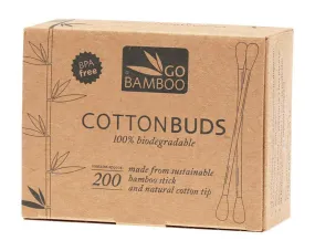 Go Bamboo Cotton Buds 100% Biodegradable