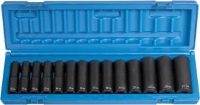 Grey Pneumatic 1412MD 1/2" Impact Socket Set