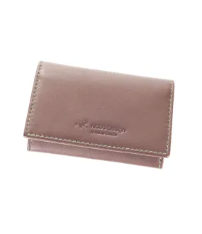 Hideo Wakamatsu Tac Card Case Brown