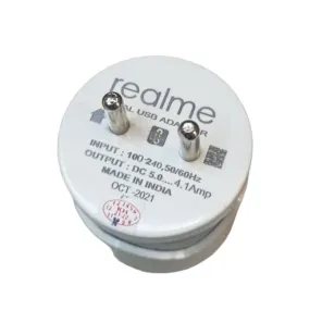 High Quality Realme 3.4 A 2Usb Charger with Power Indicator