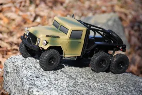 Hobby Plus CR18 6x6 Camo Conqueror 1/18 Scale Mini Crawler - RTR