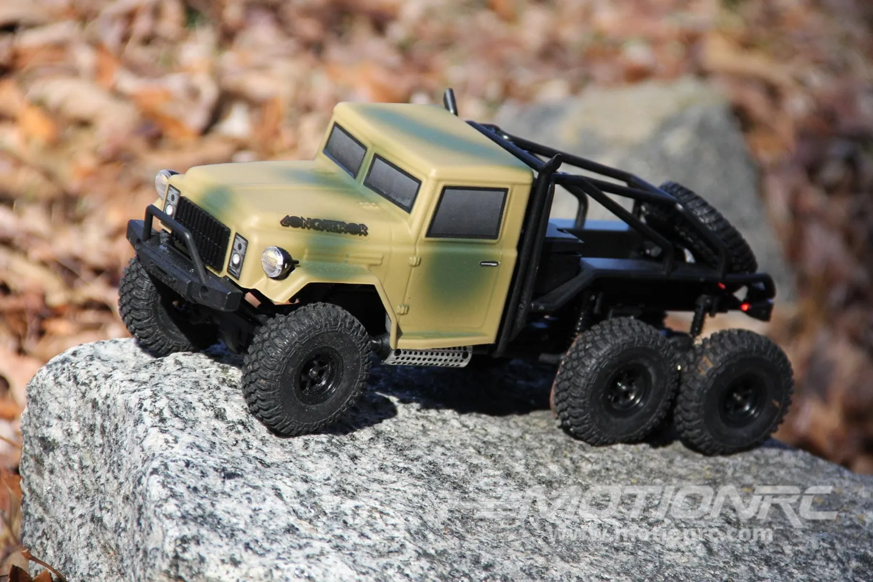 Hobby Plus CR18 6x6 Camo Conqueror 1/18 Scale Mini Crawler - RTR