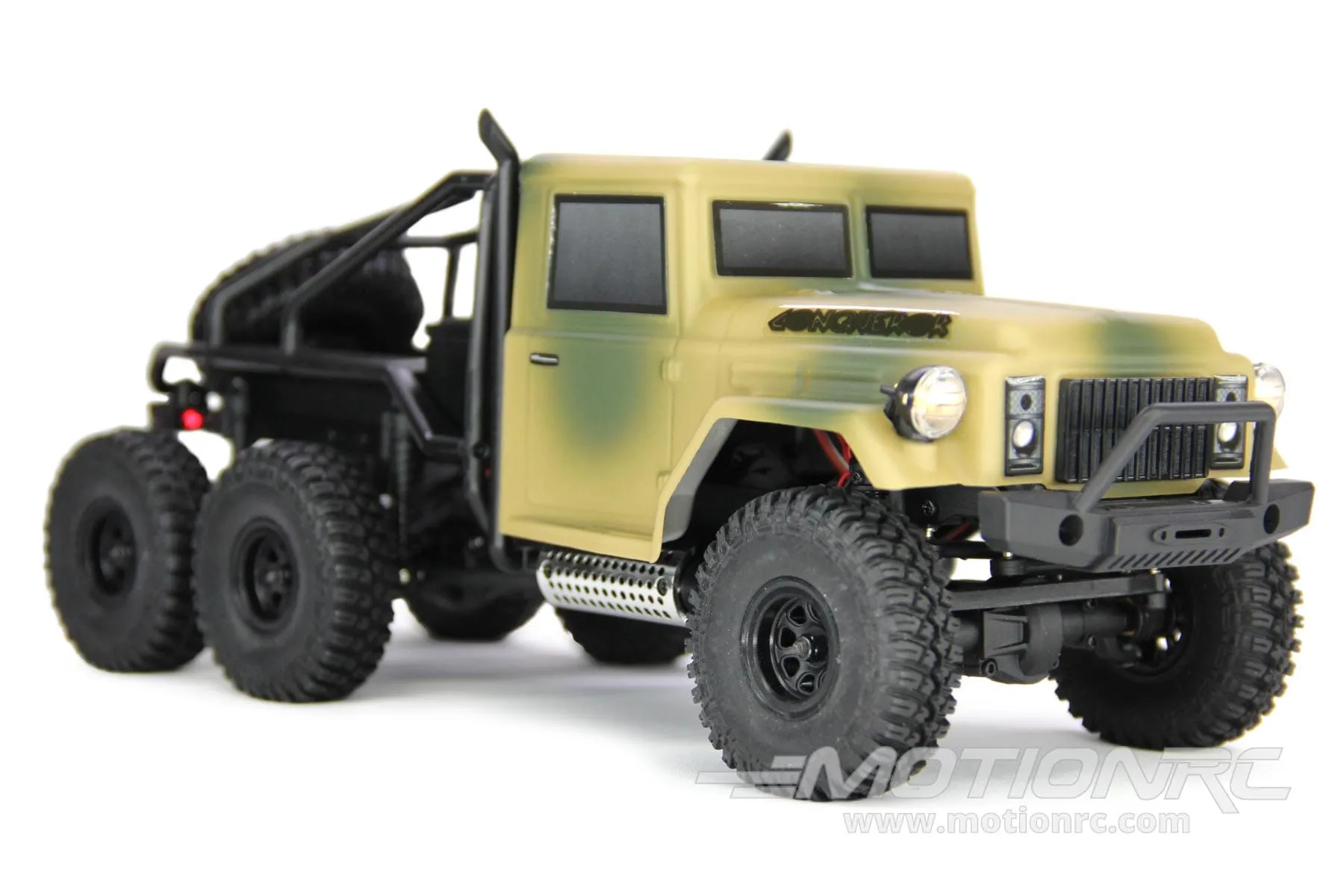 Hobby Plus CR18 6x6 Camo Conqueror 1/18 Scale Mini Crawler - RTR