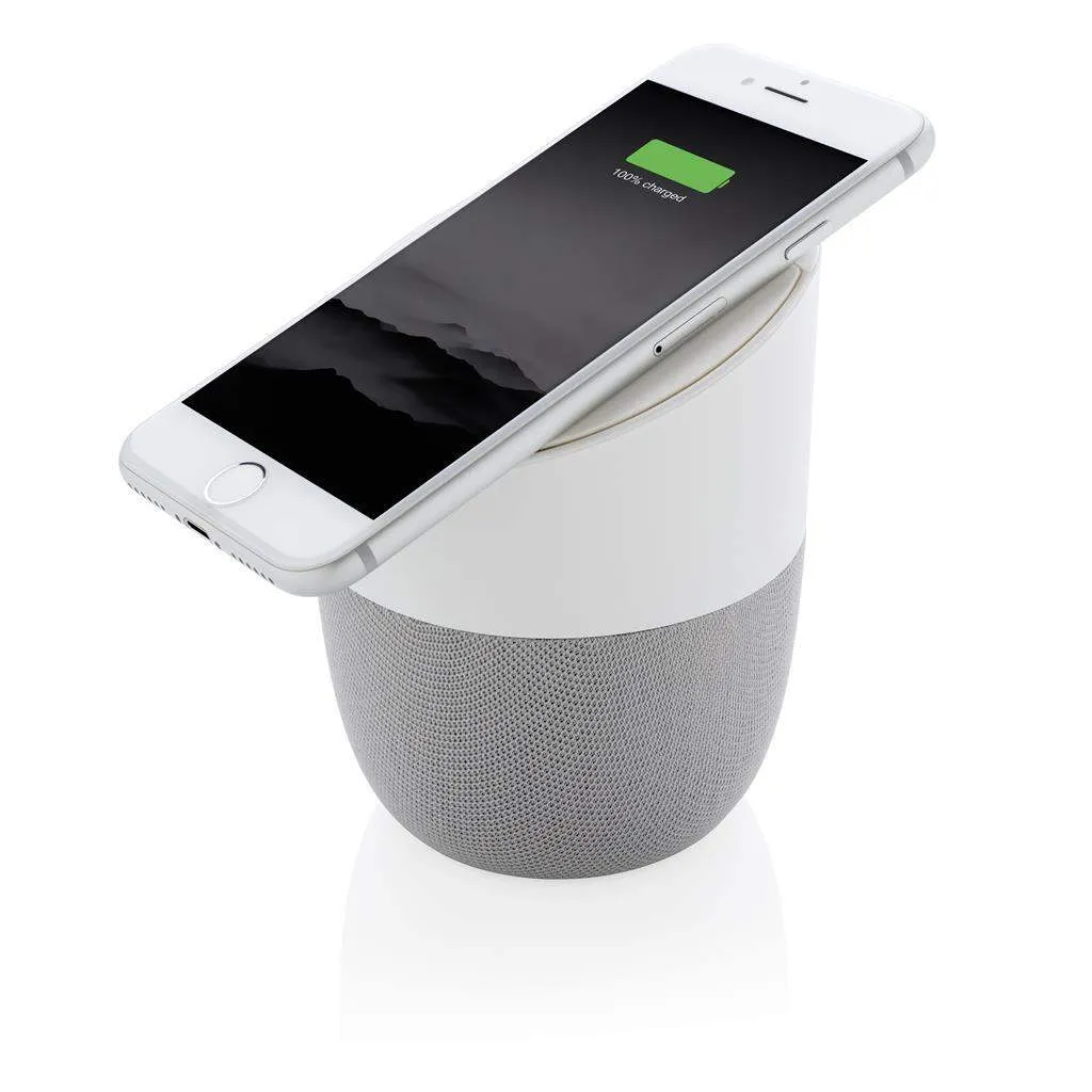 Home Speaker with Wireless Charger