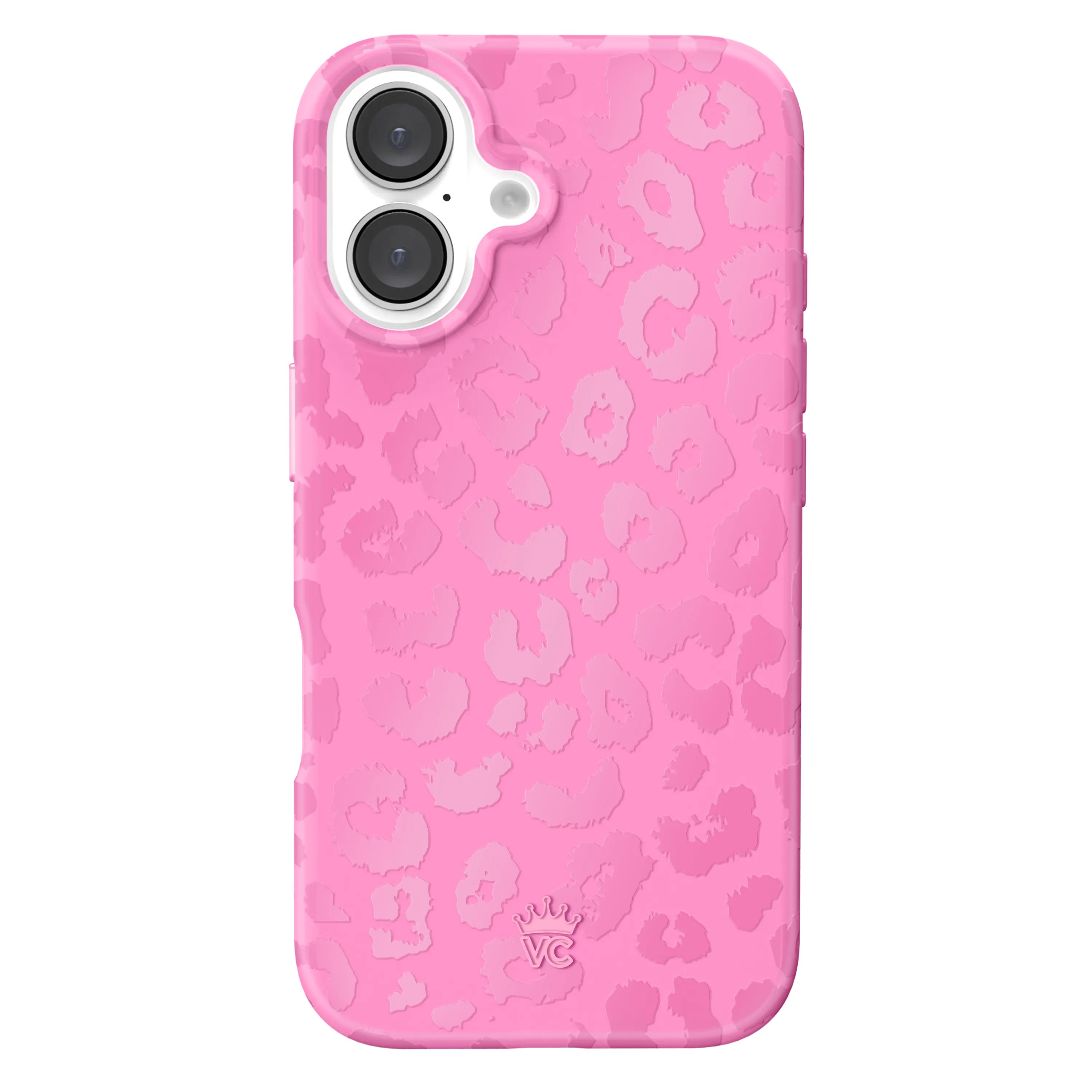 Hot Pink Leopard iPhone Case