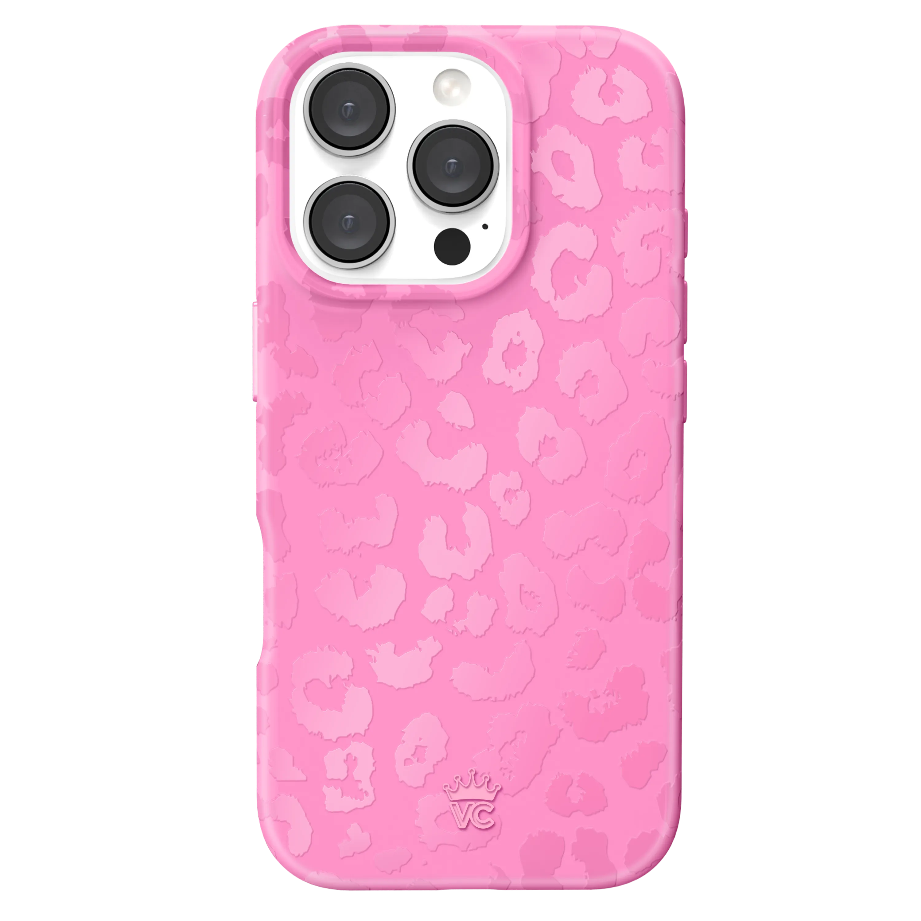 Hot Pink Leopard iPhone Case