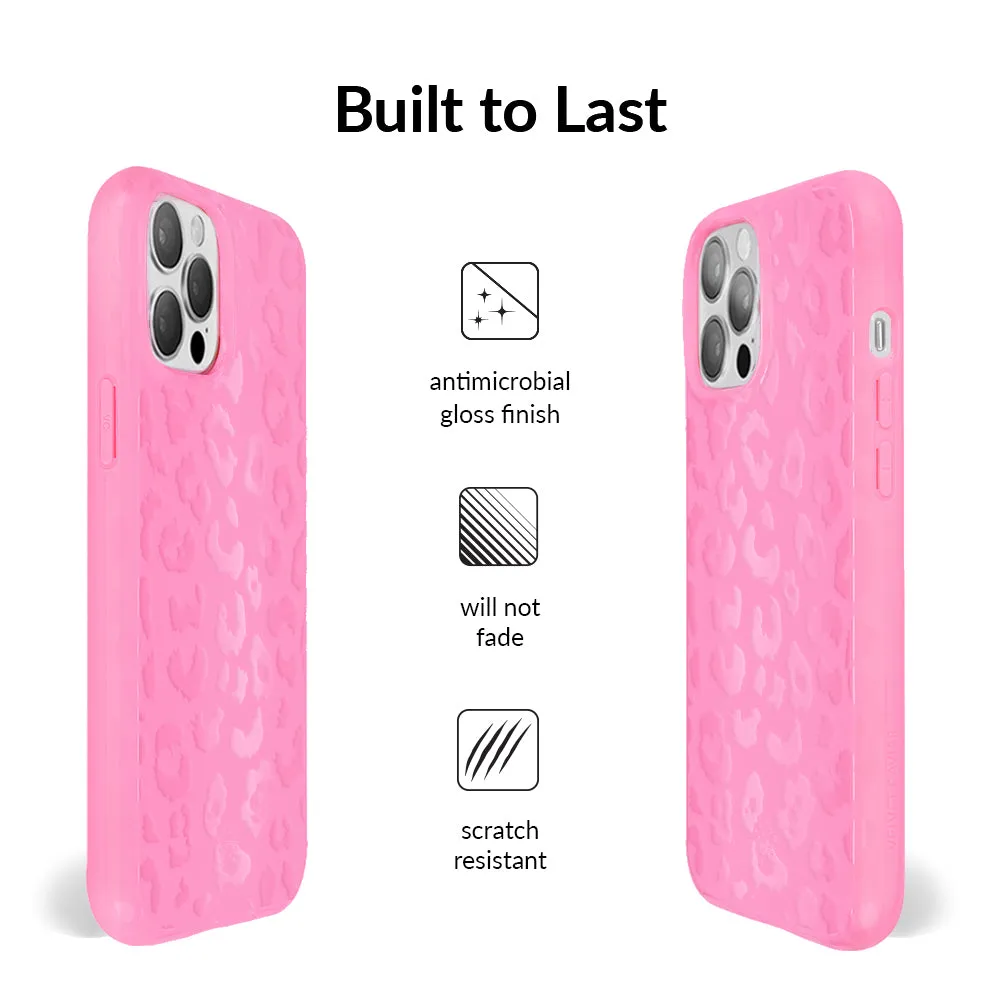 Hot Pink Leopard iPhone Case