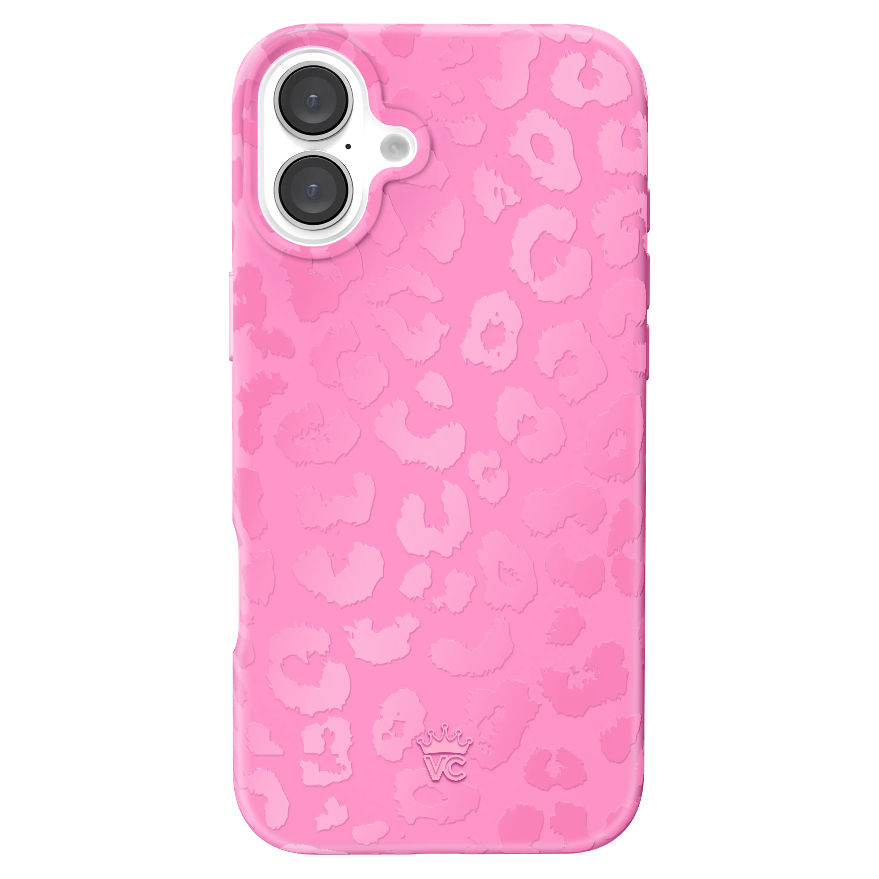 Hot Pink Leopard iPhone Case