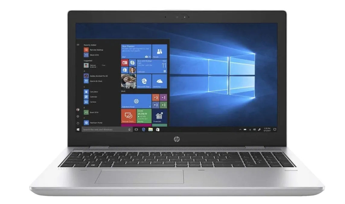 HP ProBook 650 G5 15.6" Laptop, Intel Core i5-8365U, 16GB DDR4 RAM, 256GB SSD with Windows 11