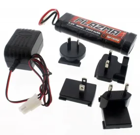 HPI Racing 1/10 Crawler King Plazma 7.2V 2000mAh NiMH Battery & Charger