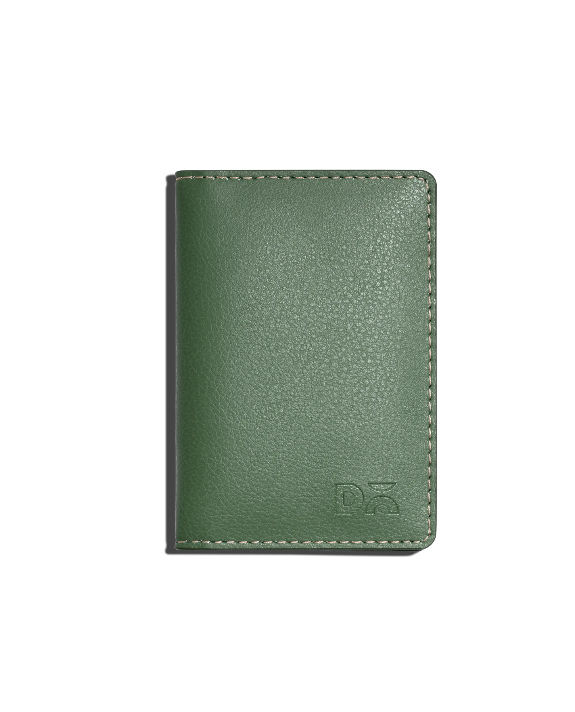 Hunter Green Log Bi-Fold Wallet