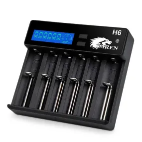 IMREN H6 Universal Li-ion Battery Charger with LCD Screen