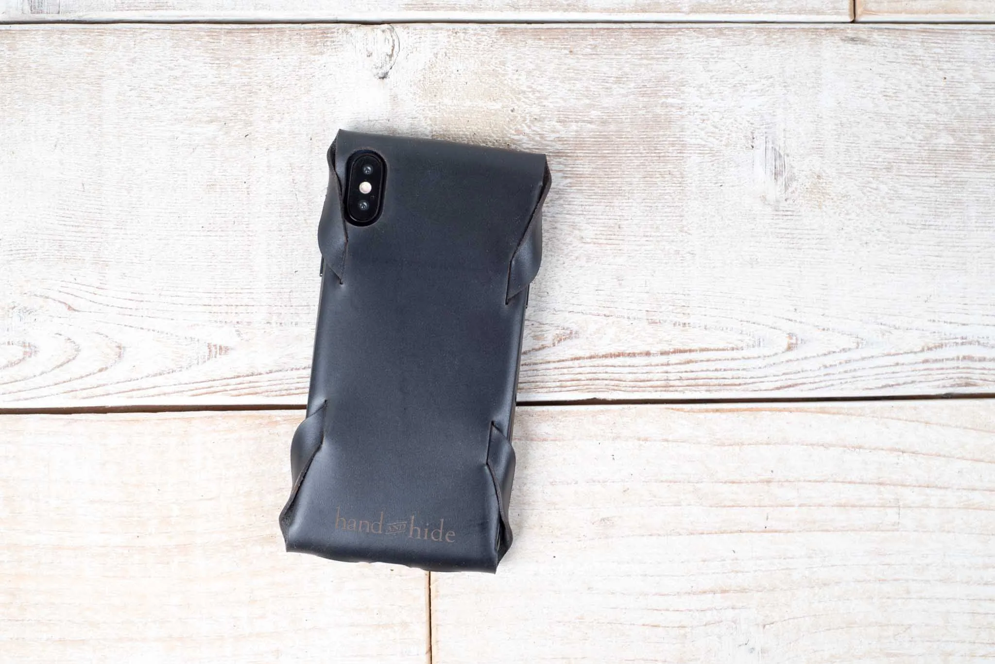 iPhone X Leather Case | Black