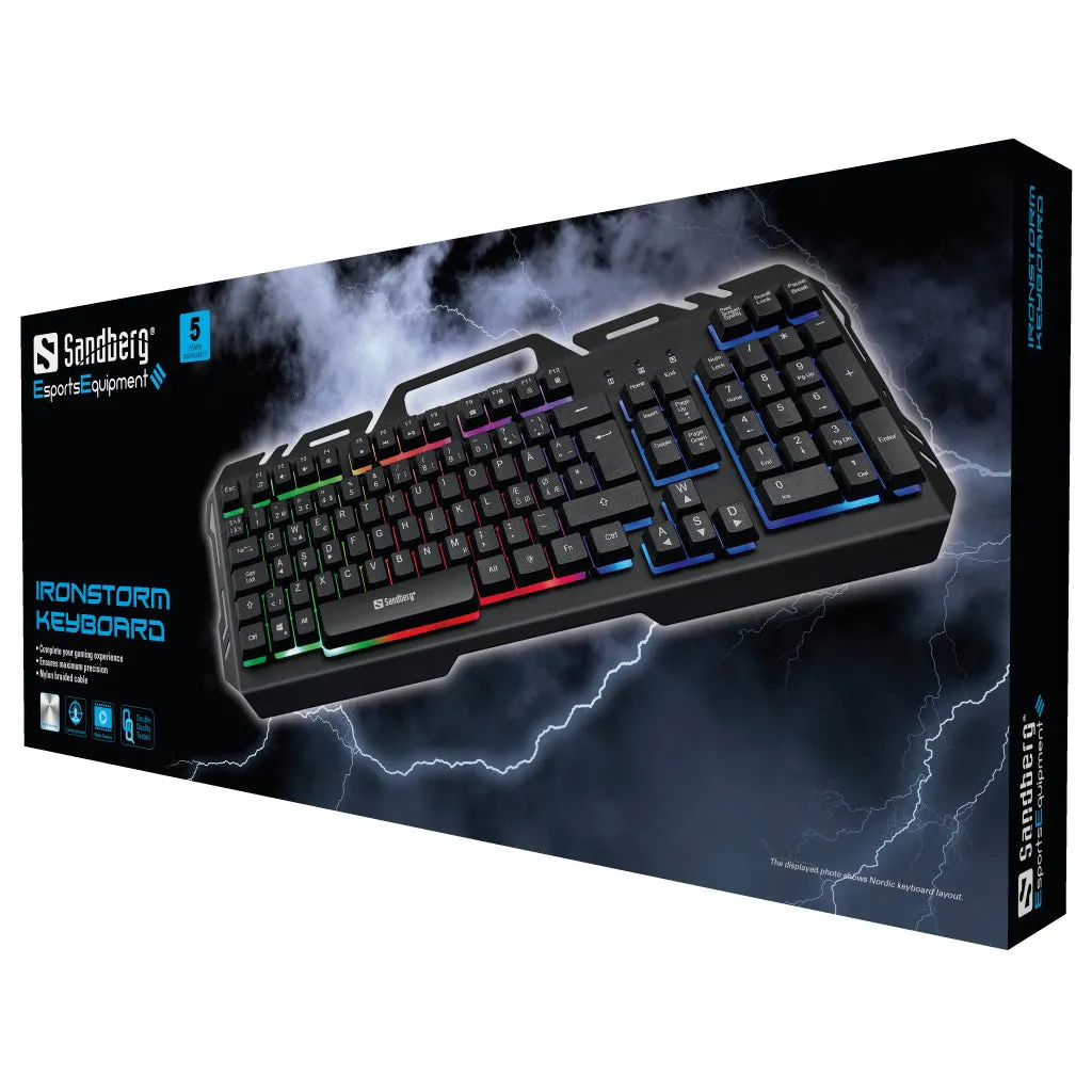 Ironstorm Keyboard Be