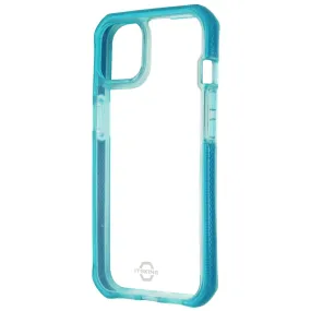 ITSKINS Supreme Clear Protective Case iPhone 13 / 14 - Light Blue / Transparent