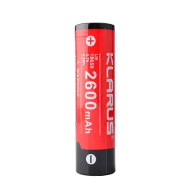 KLARUS 18650BAT-26 High Performance Rechargeable 2600mAh Lithium Battery