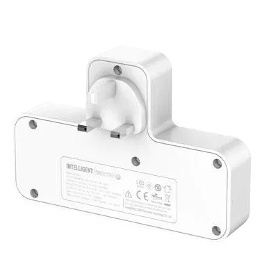 Ldnio 2 AC Outlets Portable Extension Power Socket - White | 691540