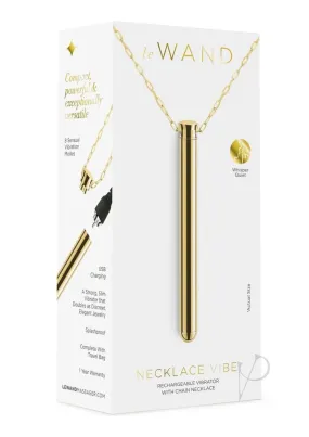 Le Wand Vibrating Necklace Gold