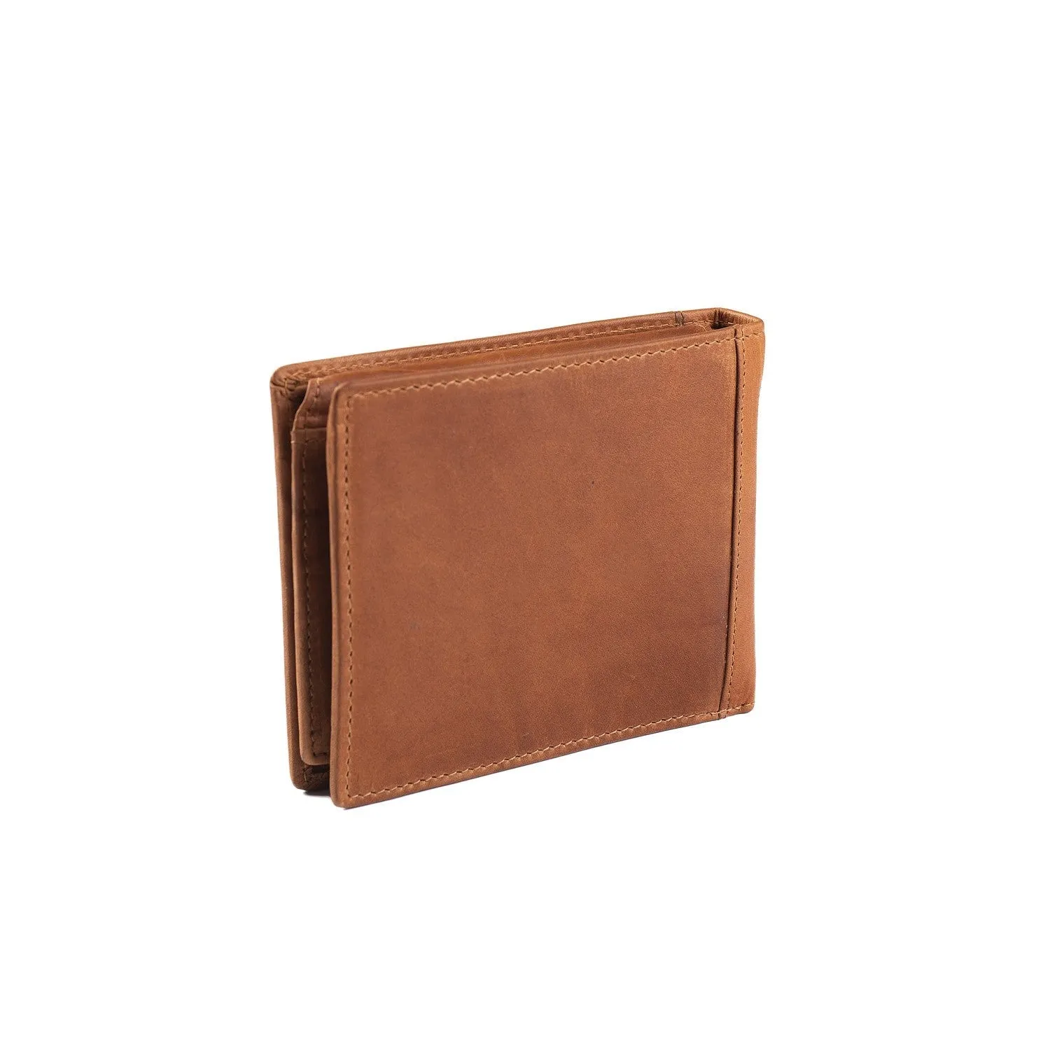 Leather Wallet Cognac Alvina