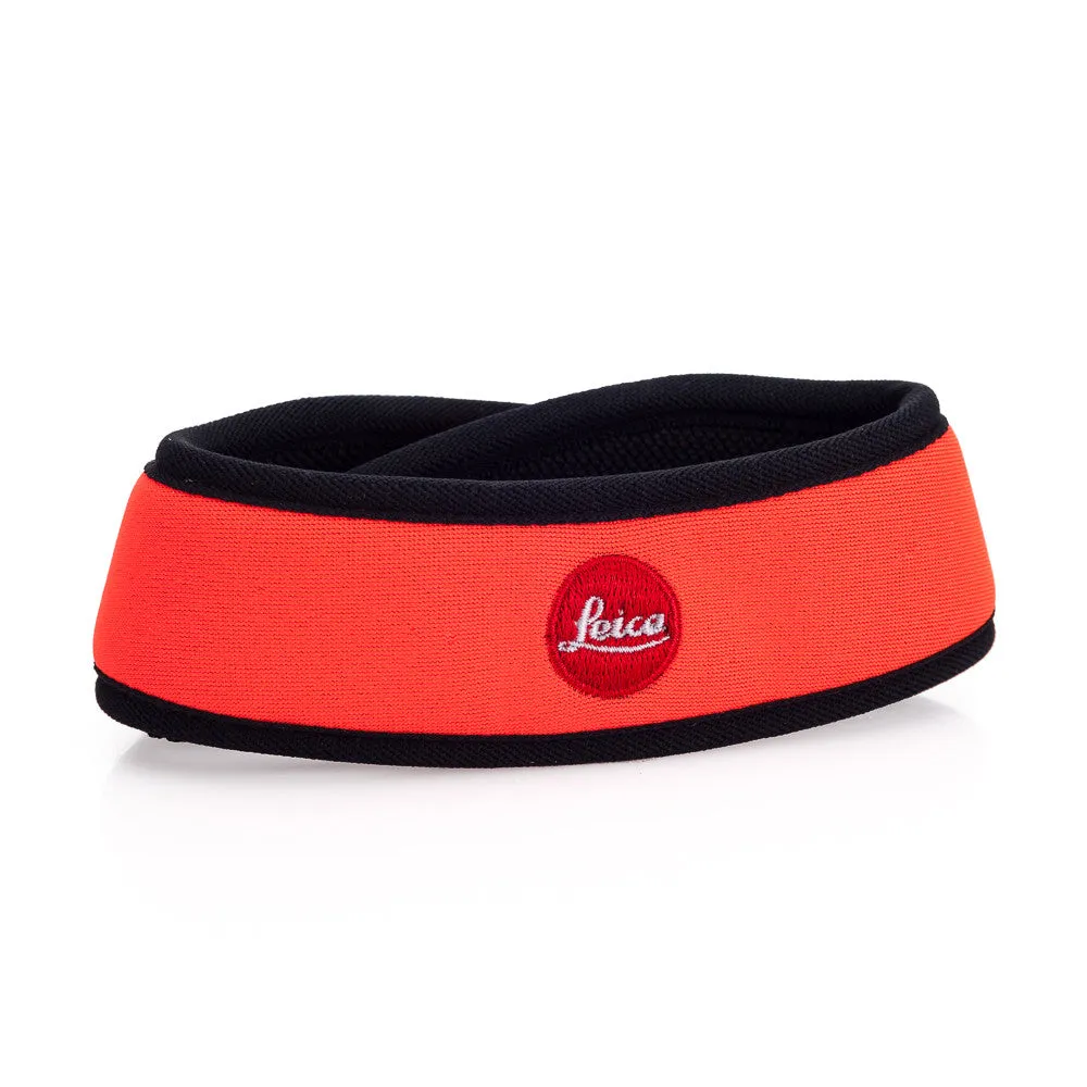 Leica Neoprene Binocular Neck Strap- Orange