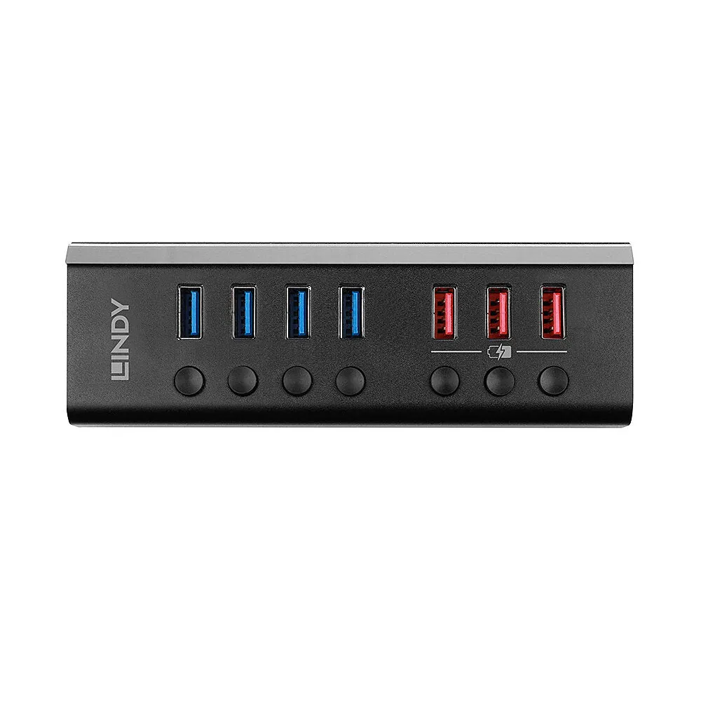 Lindy Usb 3.0 Hub 43371 - 7 Ports