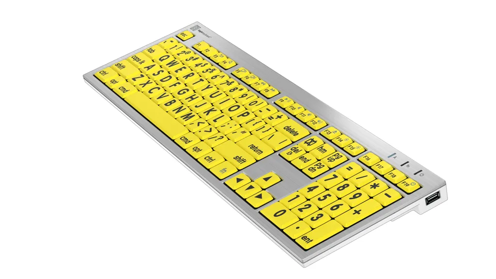 LogicKeyboard Large Print Alba Keyboard for MAC