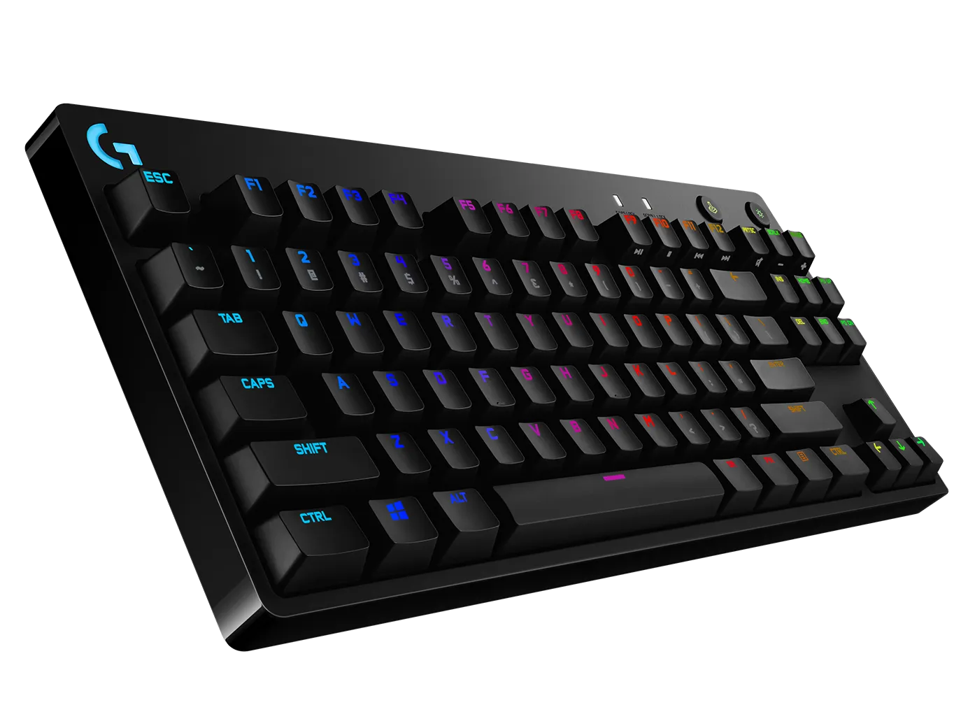 Logitech G PRO Wired Mechanical Gaming Keyboard | LightSync RGB | GX Blue Clicky Switches - Black (920-009396)