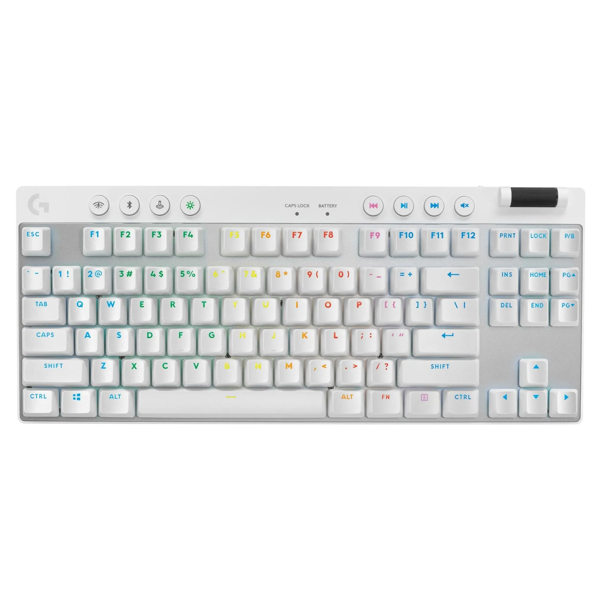 Logitech G PRO X TKL LIGHTSPEED Gaming Keyboard (White)