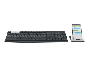 Logitech Keyboard With Mobile Stand K375s - Black