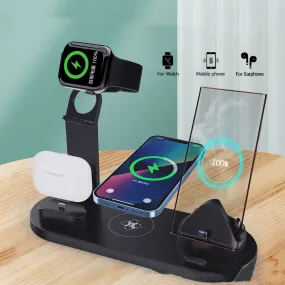 LovelyRLovely Plastic 3 In 1 Wireless Charger Stand