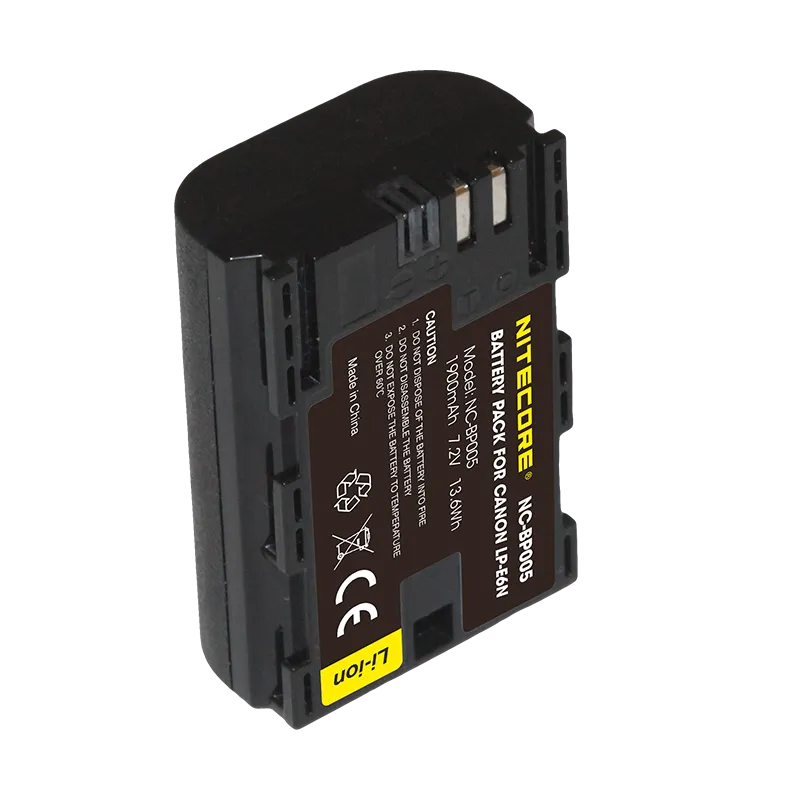 LP-E6N (1900mAh) Battery Pack for Canon (NC-BP005)