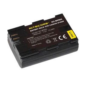 LP-E6N (1900mAh) Battery Pack for Canon (NC-BP005)