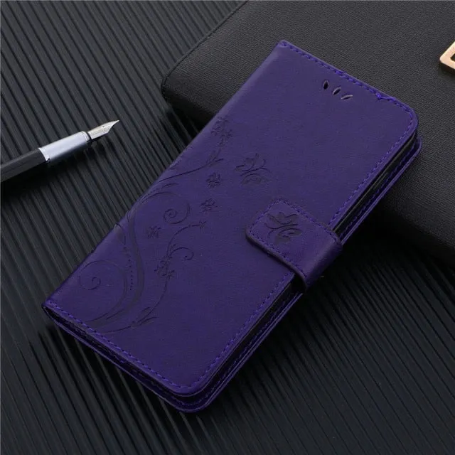 Luxury Leather Wallet Case For iPhone 12 Holder Card Slots Flip Cover Stand Bag