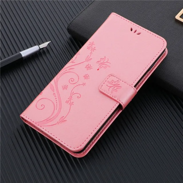 Luxury Leather Wallet Case For iPhone 12 Holder Card Slots Flip Cover Stand Bag