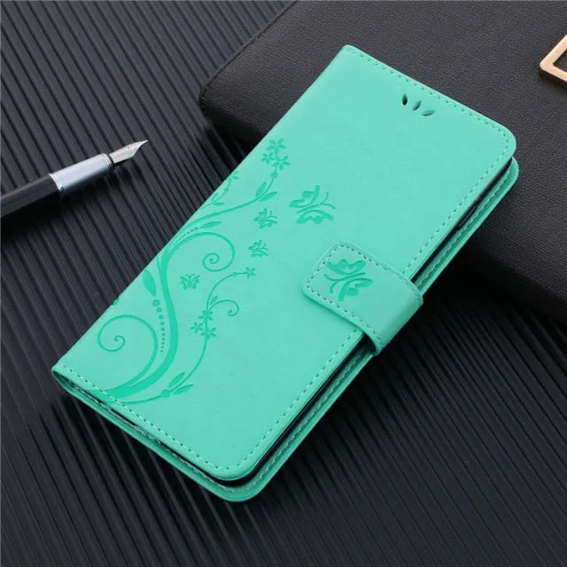 Luxury Leather Wallet Case For iPhone 12 Holder Card Slots Flip Cover Stand Bag