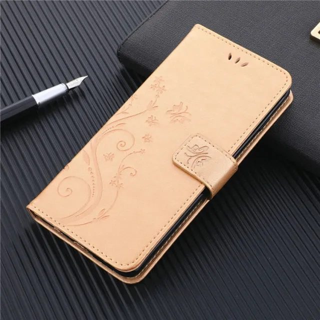 Luxury Leather Wallet Case For iPhone 12 Holder Card Slots Flip Cover Stand Bag